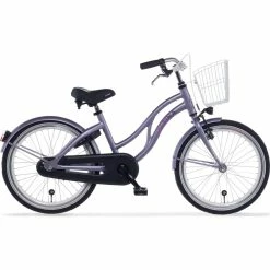 22 Tommer Pigecykel Alpina Ocean Mat Lilla Alu Stel