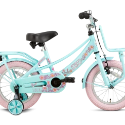 Supersuper 14 Tommer Pigecykel Lola Super Super Mint Roze