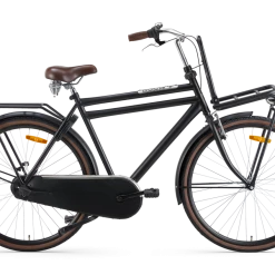 28 Tommer Herrecykel Popal Daily Basic 3 Gear, Mat Sort