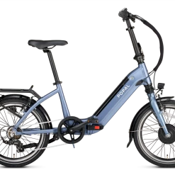Popal EL Foldecykel E-Folt Tourer Alu Ramme 6 Gear Mat Blå
