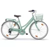 28" MBM Pigecykel Boulevard 18 Gear D 46 Cm Grøn