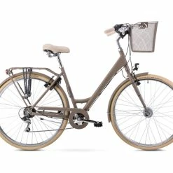 28" Venturelli Cykel Paris D 46 Cm Creme Shimano 6 Sp V Bremse