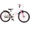 Volare Glamour 18 Tommer 24 Cm Pigecykel, Hvid/lyserød