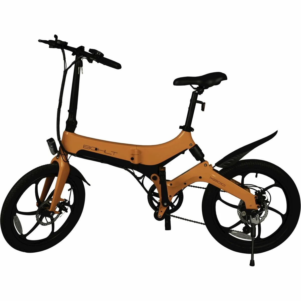 Bohlt Electric Folding Bike X200 Orange 1 Bohlt Electric Folding Bike X200 Orange